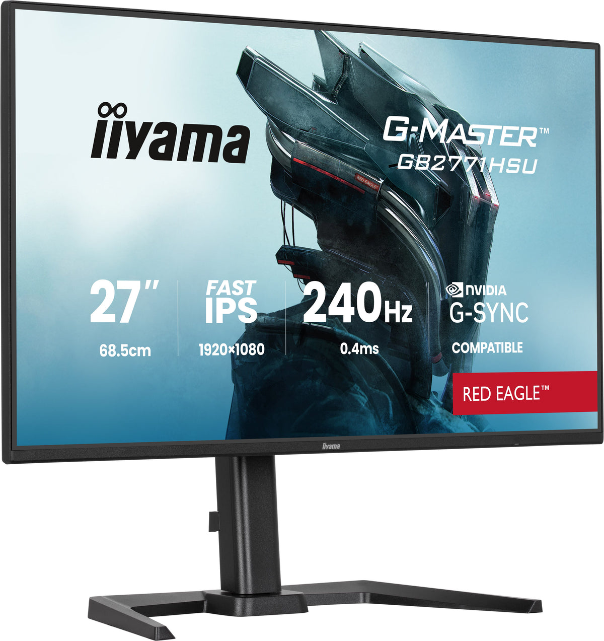 IIYAMA G-Master Red Eagle 27" 240Hz - Écran gaming Full HD