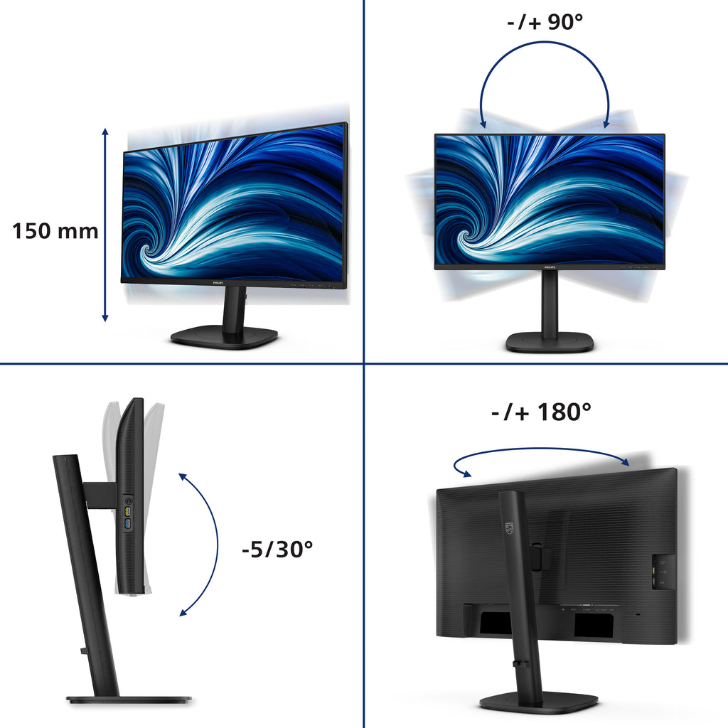Philips 24B2N3200J - Moniteur 24" Full HD 120Hz IPS