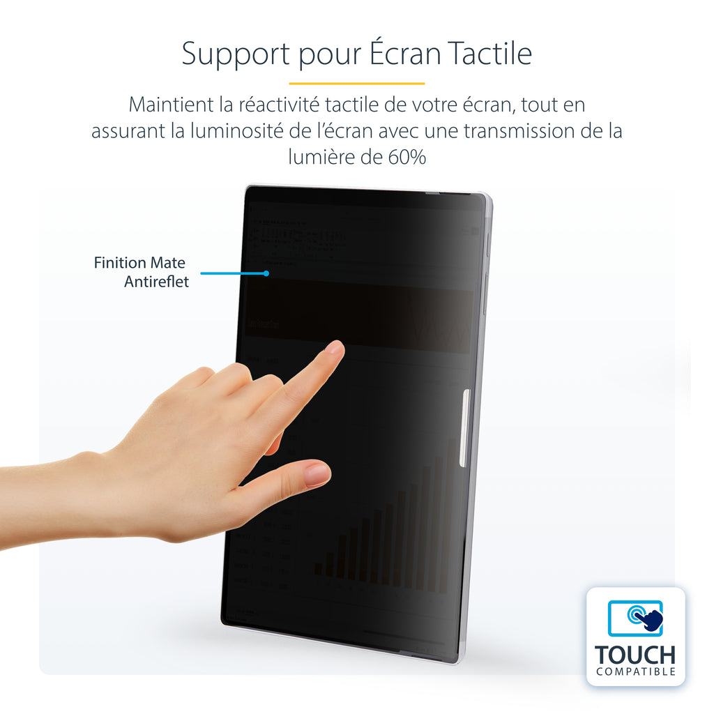 Filtre confidentialité 13" Surface Pro 8/9/X - STARTECH