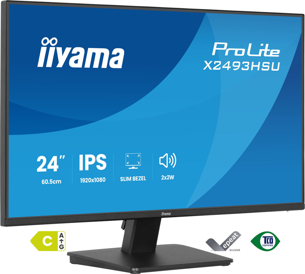 Écran LED IIYAMA 24" Full HD 120Hz IPS - ProLite X2493HSU-B1