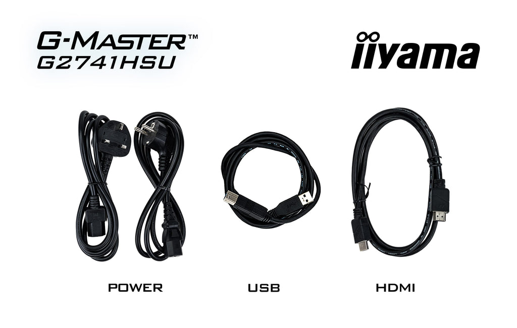 Écran gaming IIYAMA 27" 144 Hz Full HD IPS - G-MASTER G2741HSU-B1
