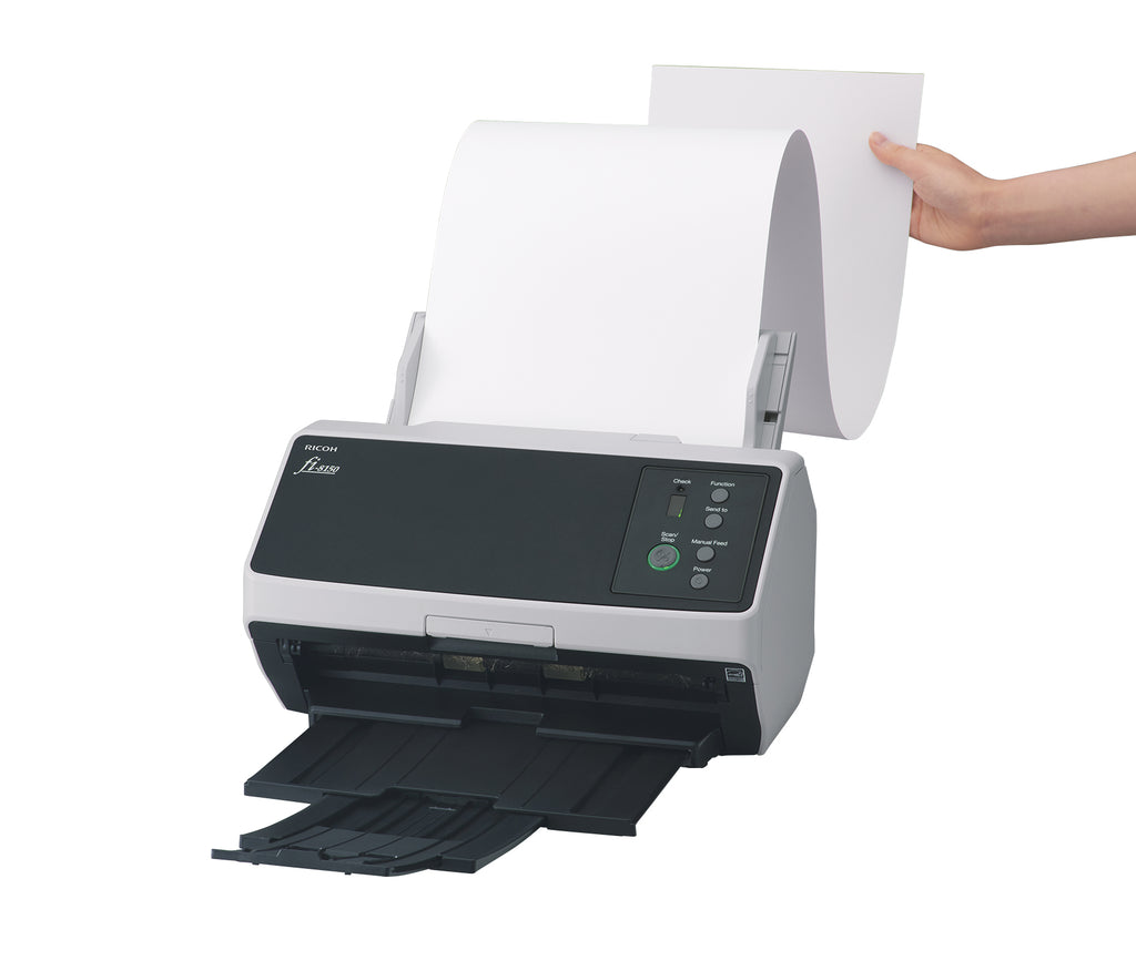 Ricoh fi-8150 Scanner - 50 ppm - 600 dpi - Recto-verso