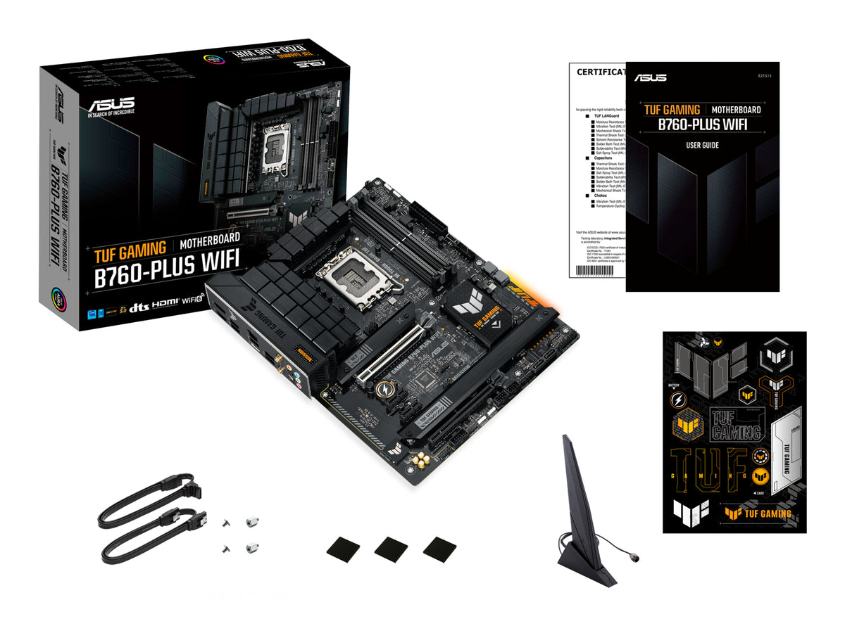 ASUS TUF GAMING B760-PLUS WIFI - Carte-mère ATX LGA1700