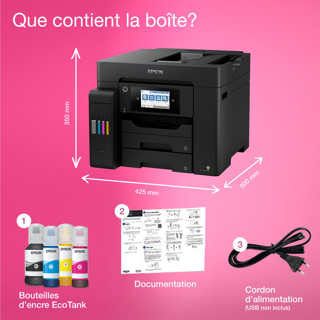 Epson EcoTank ET-5805 : Imprimante multifonctions économique