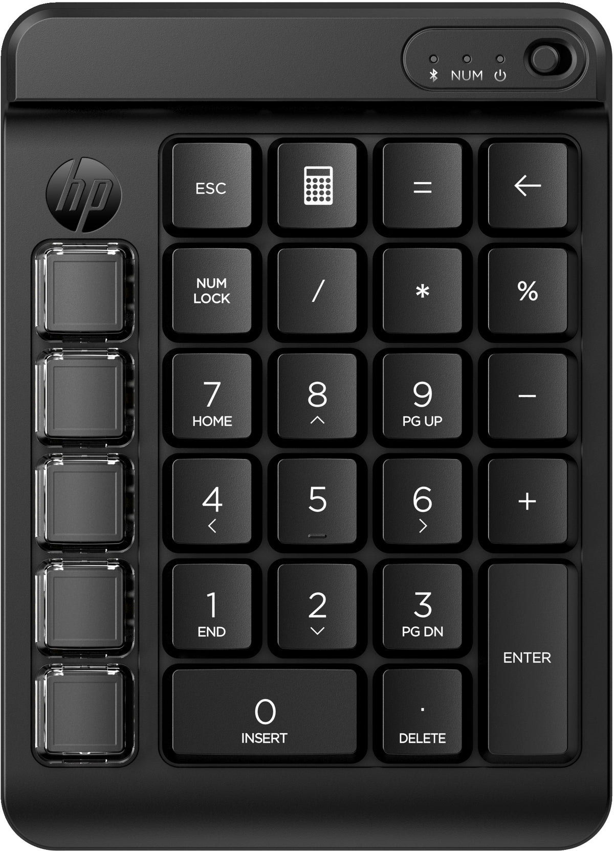 HP 435 Pavé Numérique Bluetooth 5.3 9 Touches Programmables