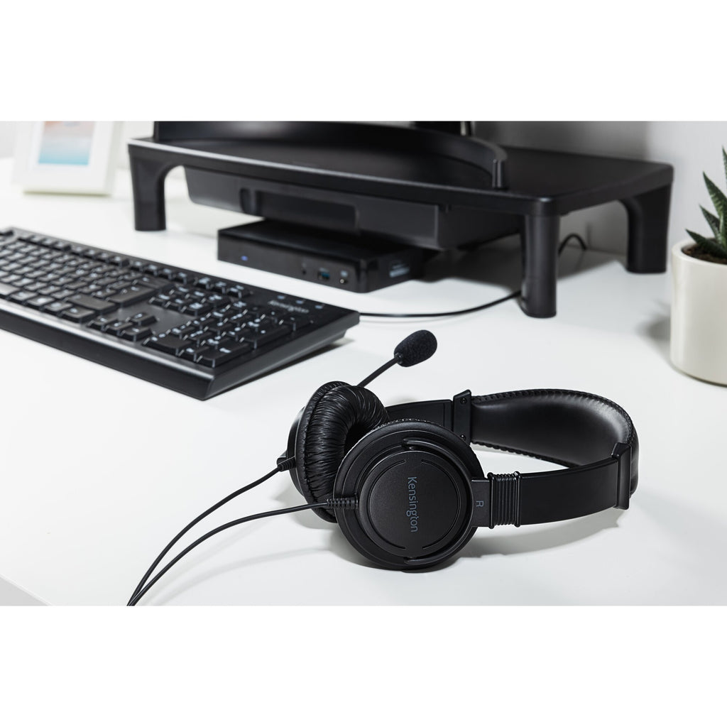 Clavier Kensington KB100 EQ AZERTY USB Noir - Full Size