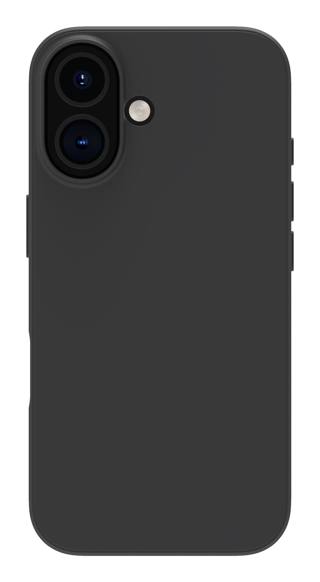 Coque iPhone 16 noir nuit DBRAMANTE1928 - Protection premium