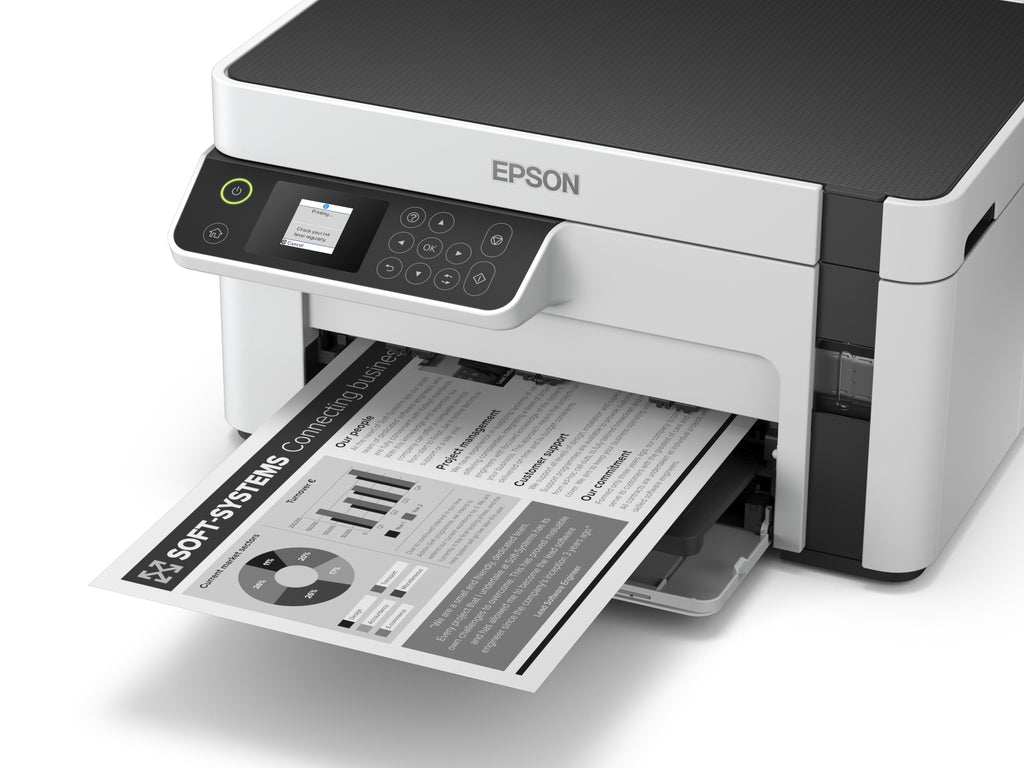 Epson EcoTank ET-M2120 - Imprimante multifonctions noir et blanc