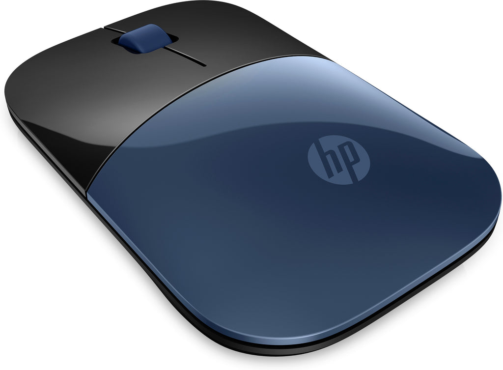 Souris sans fil HP Z3700 bleu - 2.4 GHz - 3 boutons