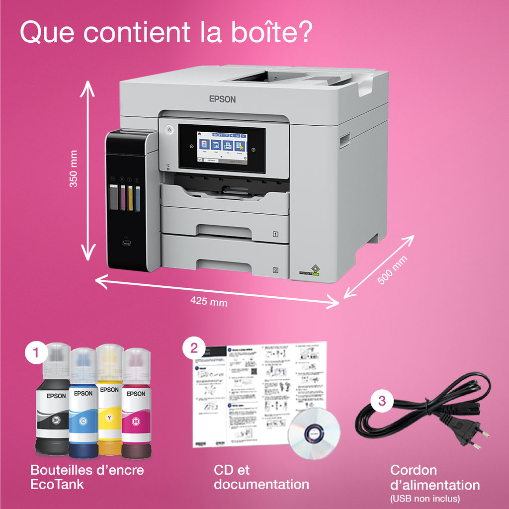 Epson EcoTank Pro ET-5885 - Imprimante multifonctions