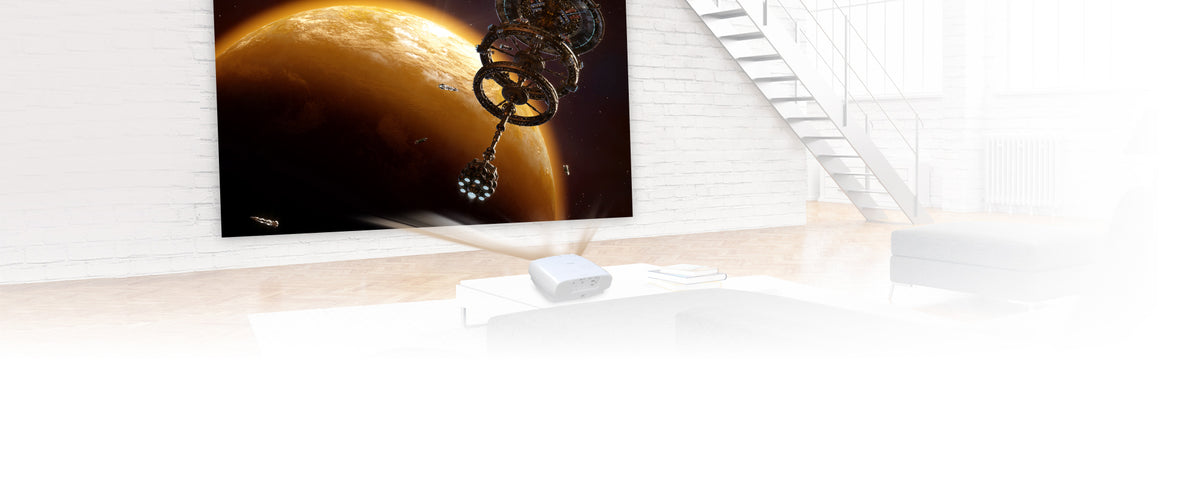Projecteur 4K Epson 3LCD 3000 lumens blanc