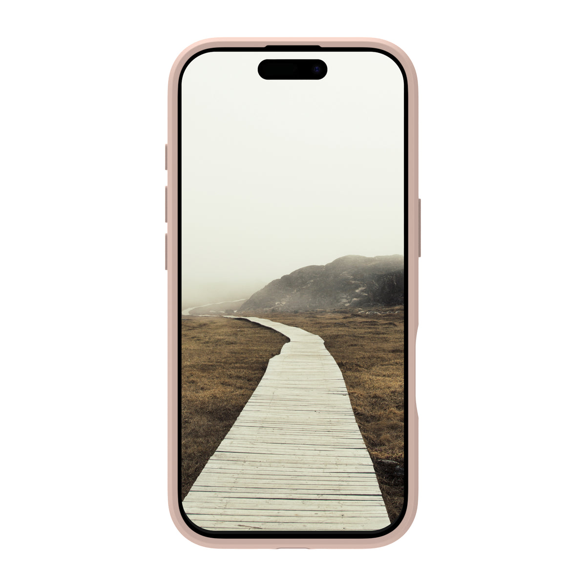Coque iPhone 17 MagSafe sable rose - DBRAMANTE1928