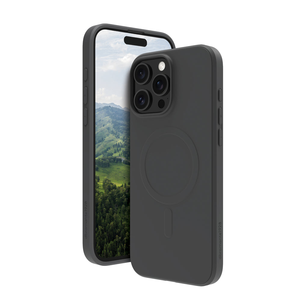 Coque iPhone 16 Pro Max MagSafe noir nuit - DBRAMANTE1928