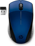Souris sans fil HP bleu 3 boutons 2.4 GHz