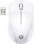 Souris sans fil HP 220 - 3 boutons - 2.4 GHz - blanc neige