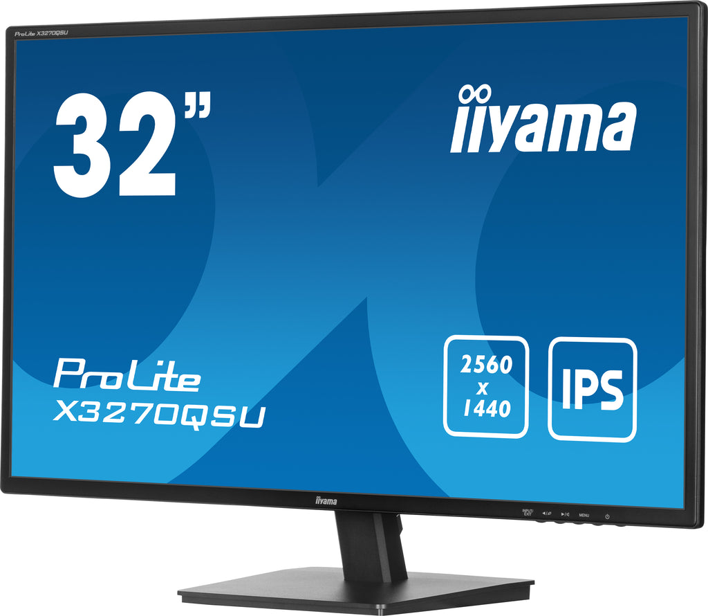 Écran LED 32" WQHD 100Hz IPS - iiyama ProLite X3270QSU-B1