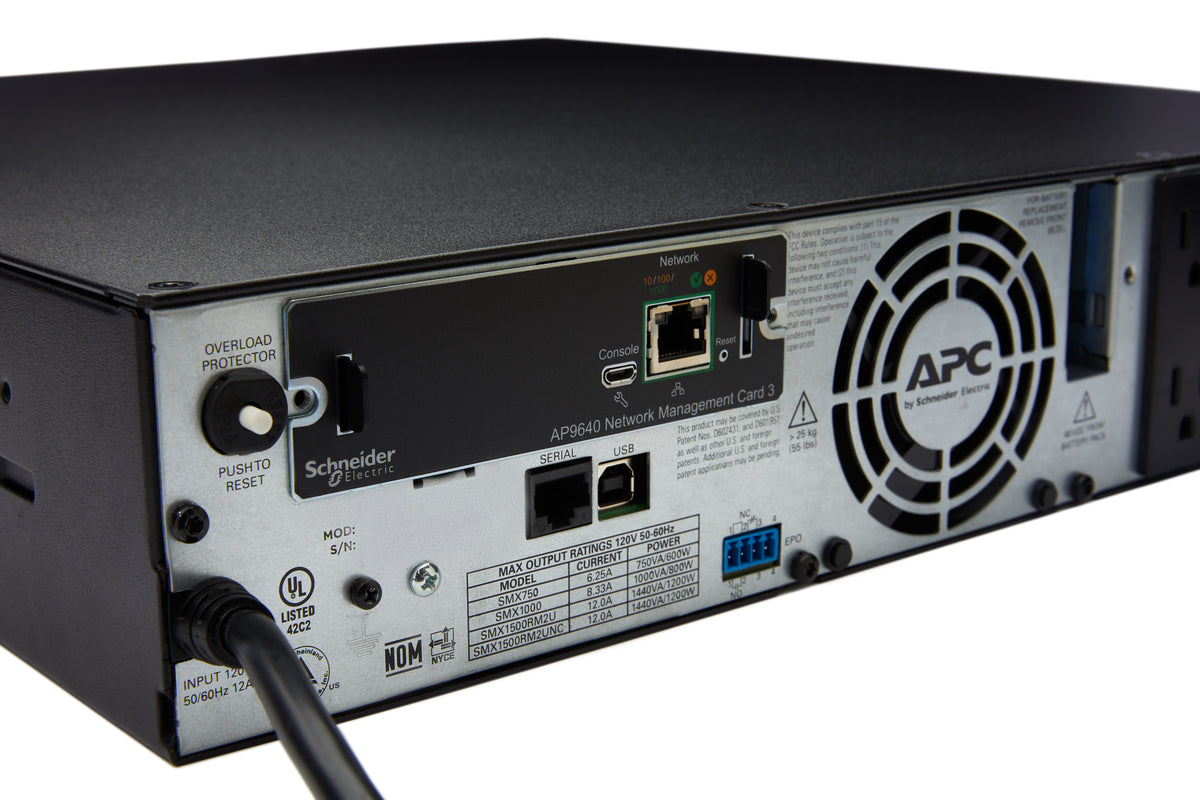 Carte supervision distante APC 1GbE - Compatible SMTL3000RM2UC