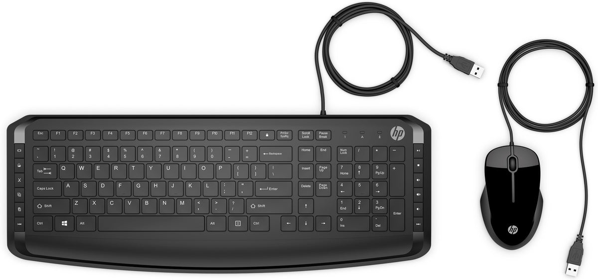 Clavier & Souris HP Pavilion 200 - Frappe silencieuse & réactive