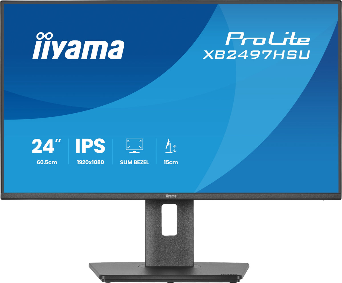 Écran LED IIYAMA 24" Full HD 120 Hz - ProLite XB2497HSU-B1