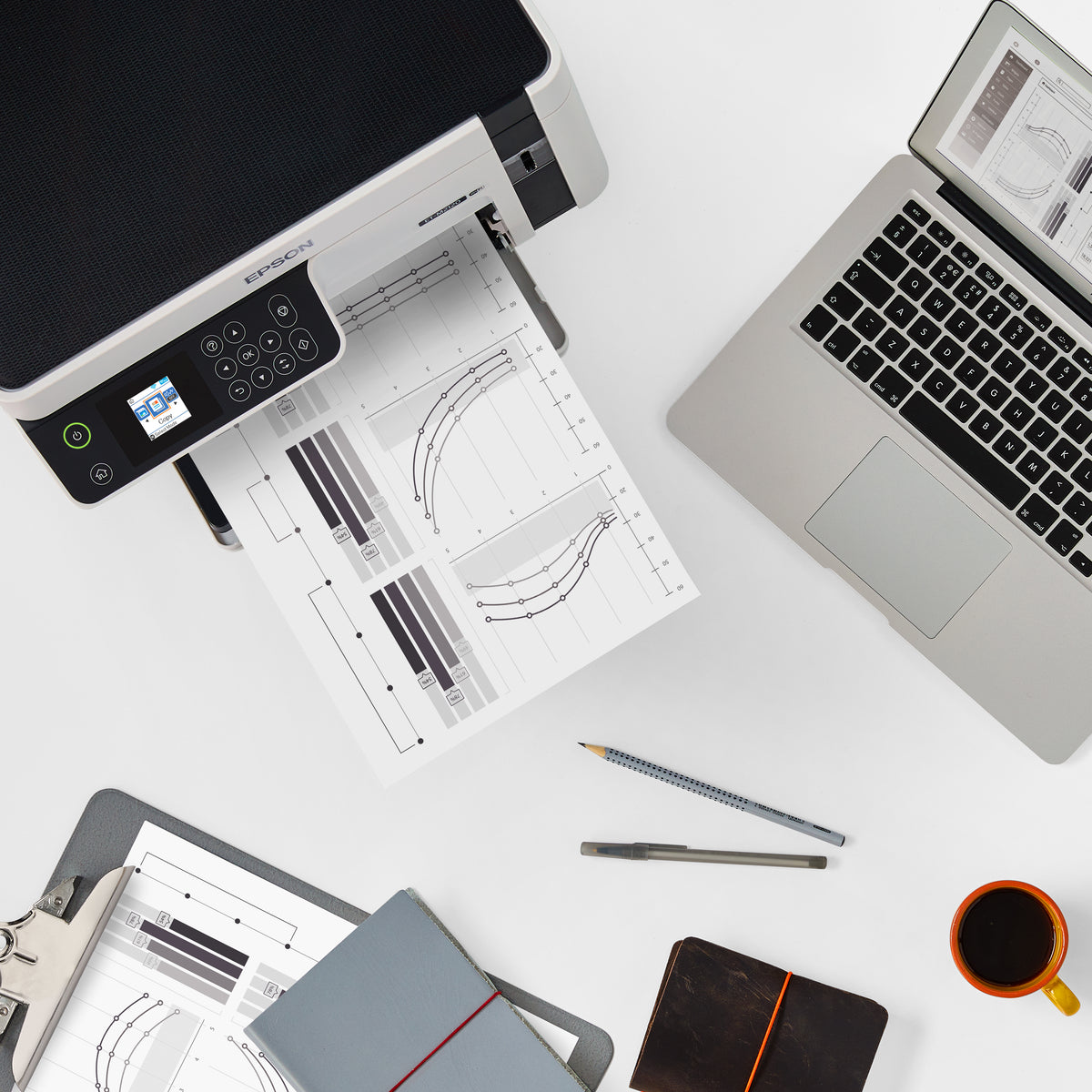 Epson EcoTank ET-M2120 - Imprimante multifonctions noir et blanc