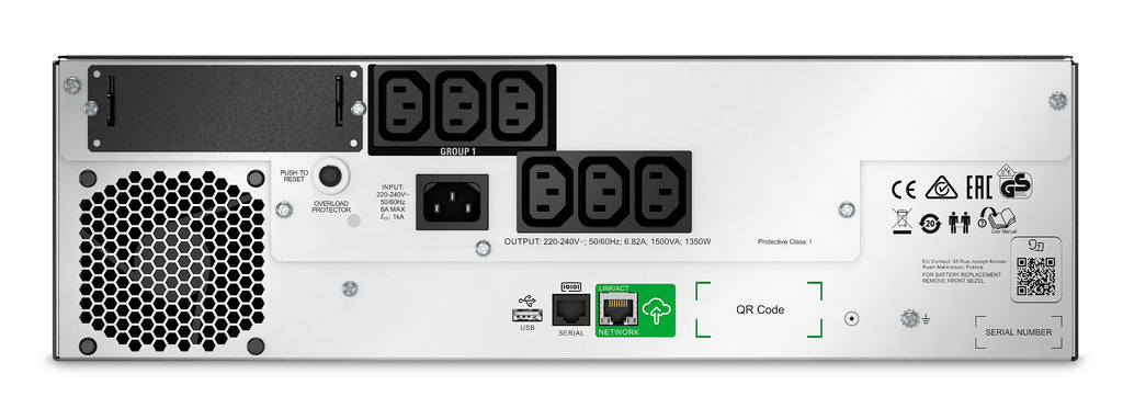 APC Smart-UPS Li-Ion 1500 VA - Onduleur rack 3U sécurisé