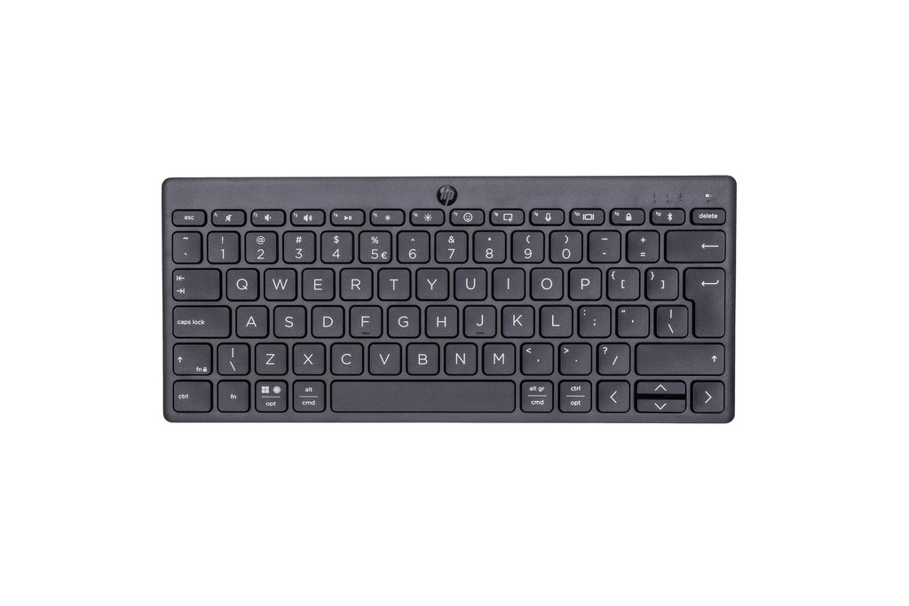 Clavier HP 350 BLK Multi-Device - Compact & Silencieux