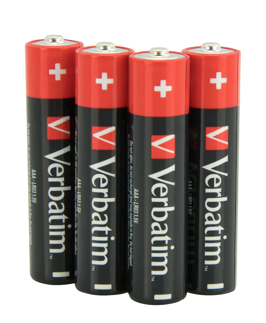 Batterie 10 x AAA LR03 Alcaline Verbatim - Caméras