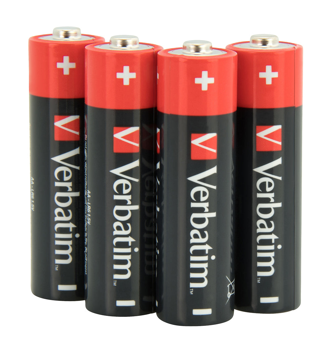 Batteries Alcalines Verbatim AA 10x - Fiabilité