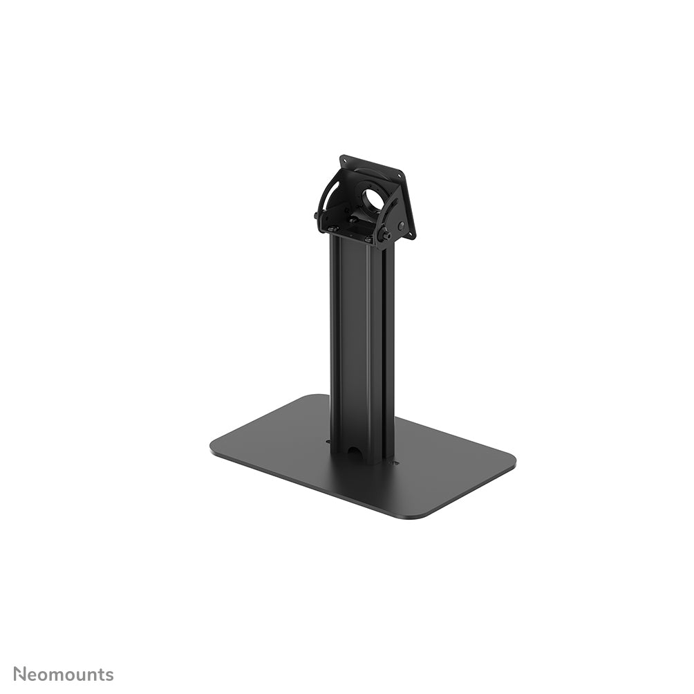 Pied tablette acier noir - Support comptoir 75x75mm | Neomounts