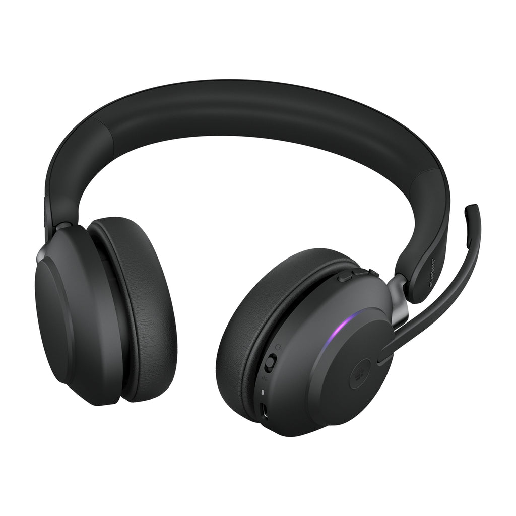 Jabra Evolve2 65 MS - Micro-casque Bluetooth pro certifié Teams