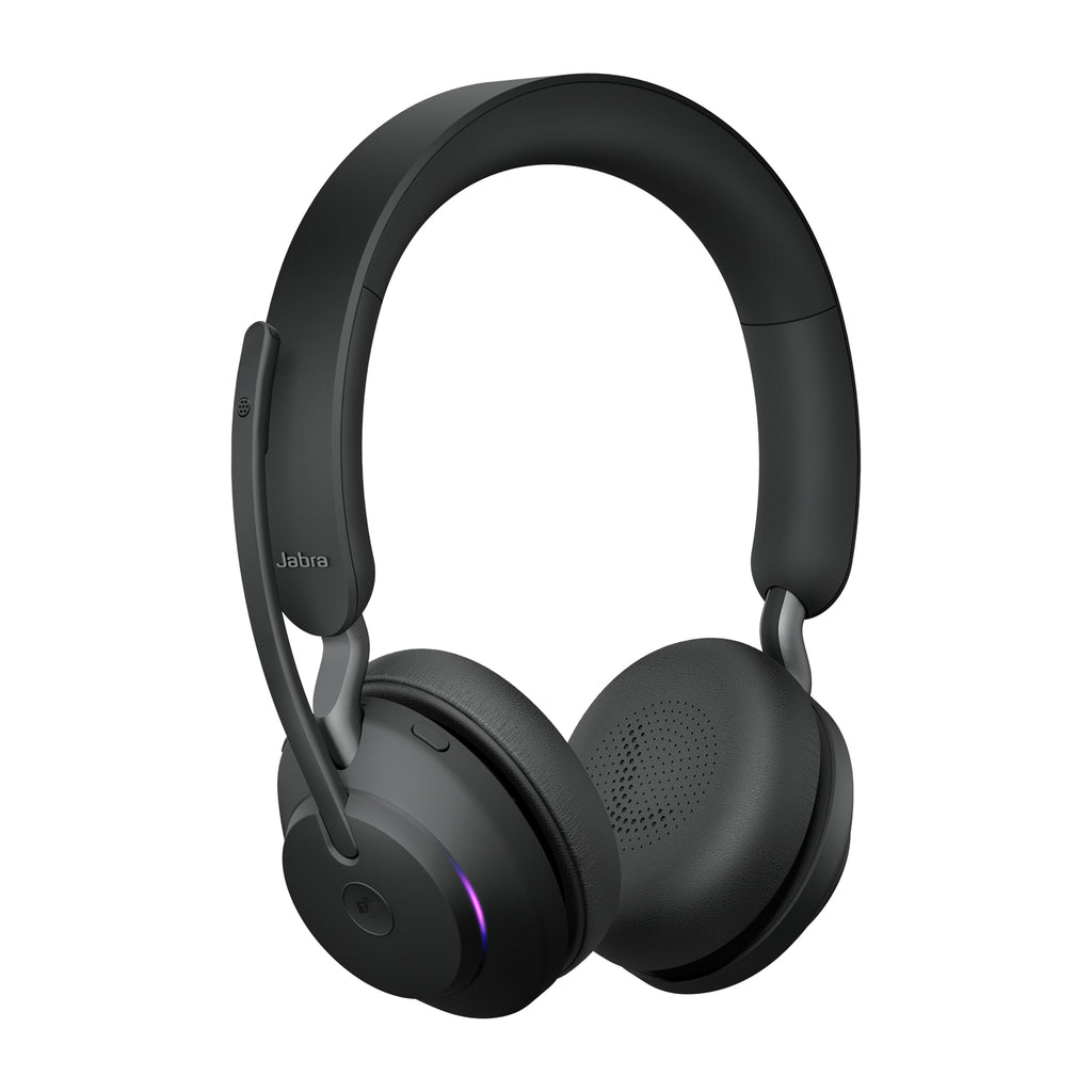 Jabra Evolve2 65 MS - Micro-casque Bluetooth pro certifié Teams