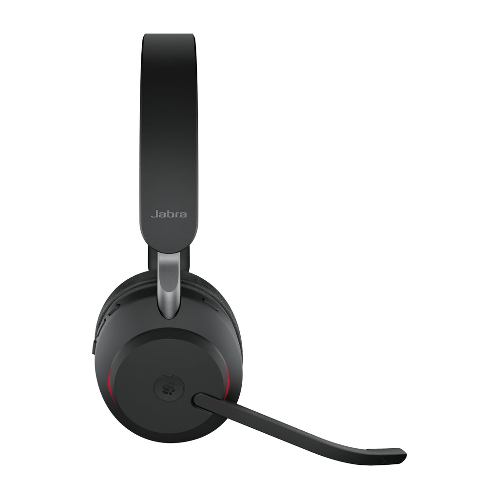 Jabra Evolve2 65 MS - Micro-casque Bluetooth pro certifié Teams