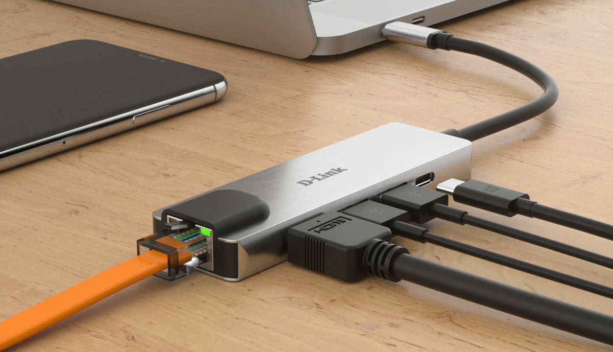 D-Link DUB-M520 Station d'accueil USB-C/Thunderbolt 3