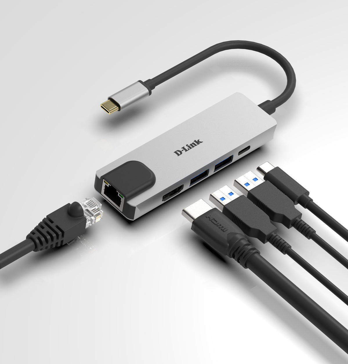 D-Link DUB-M520 Station d'accueil USB-C/Thunderbolt 3