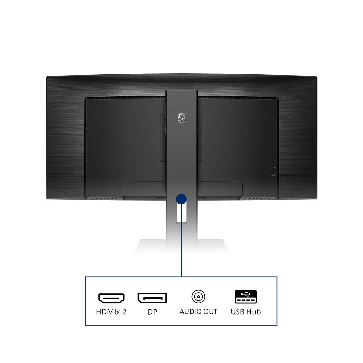 Philips 345B1C Écran LED Incurvé 34" WQHD 100Hz
