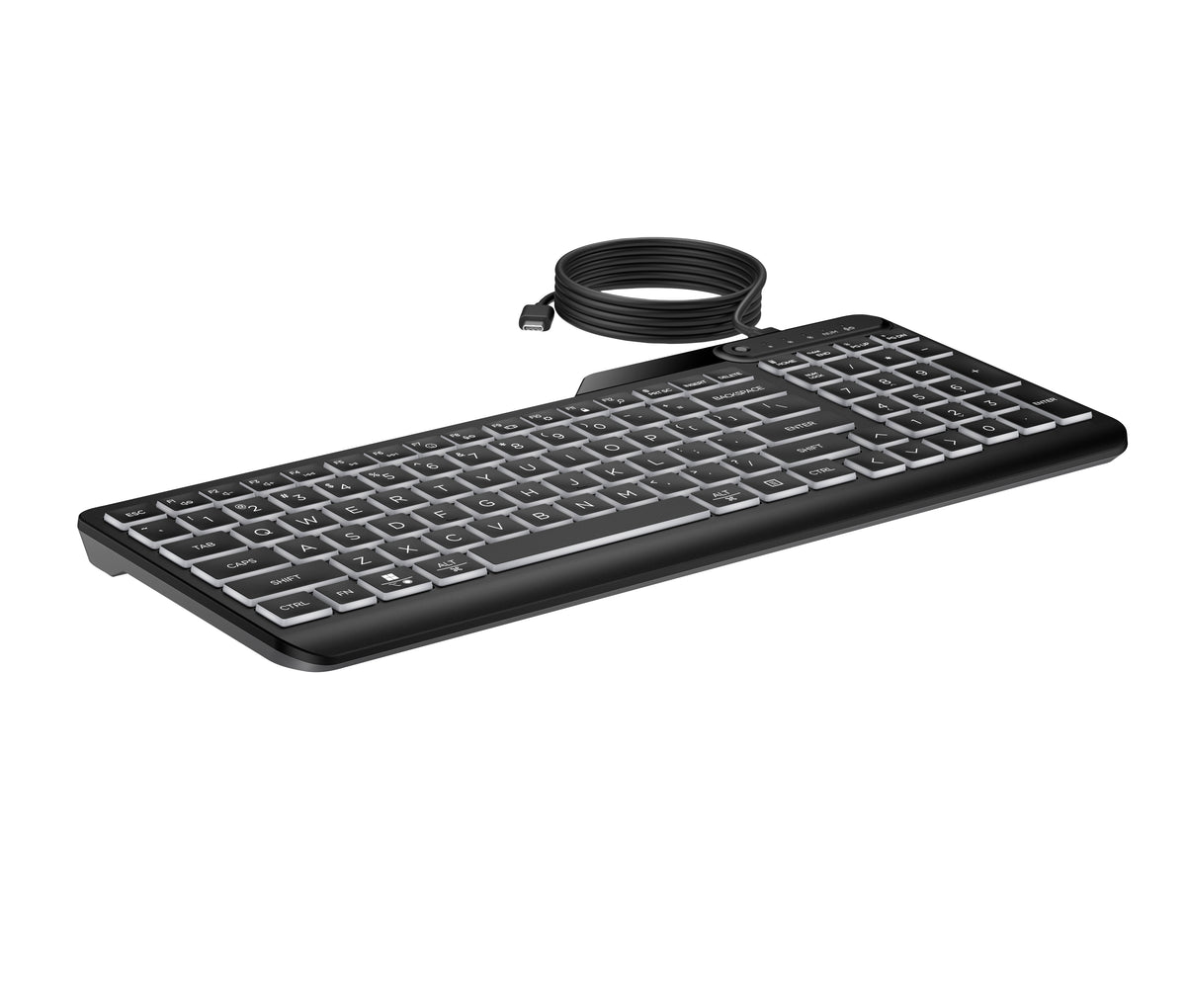 HP 400 Clavier compact rétroéclairé 12 touches programmables