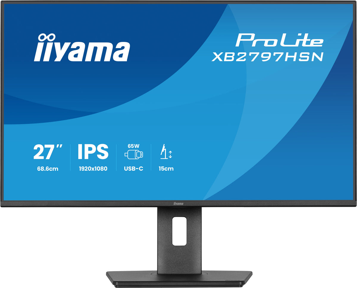 Écran LED IIYAMA 27" Full HD 100Hz IPS - ProLite XB2797HSN-B1