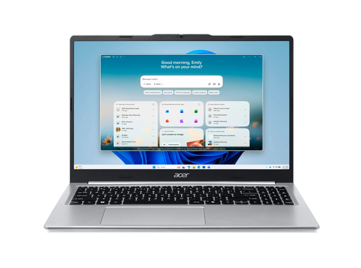 Acer Aspire Lite 15 AL15-49P - Ryzen 5 7430U - 8 Go RAM - 512 Go SSD
