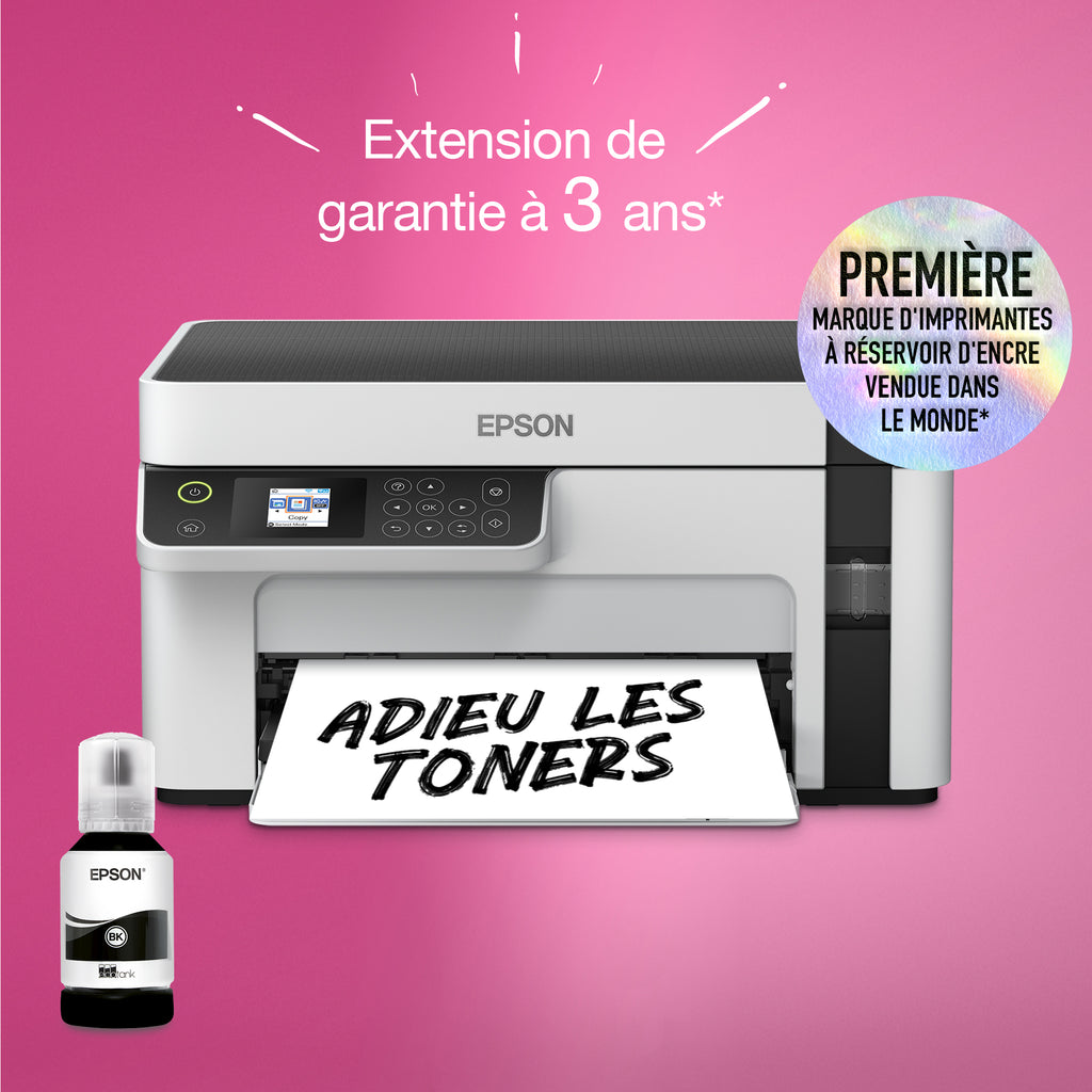 Epson EcoTank ET-M2120 - Imprimante multifonctions noir et blanc