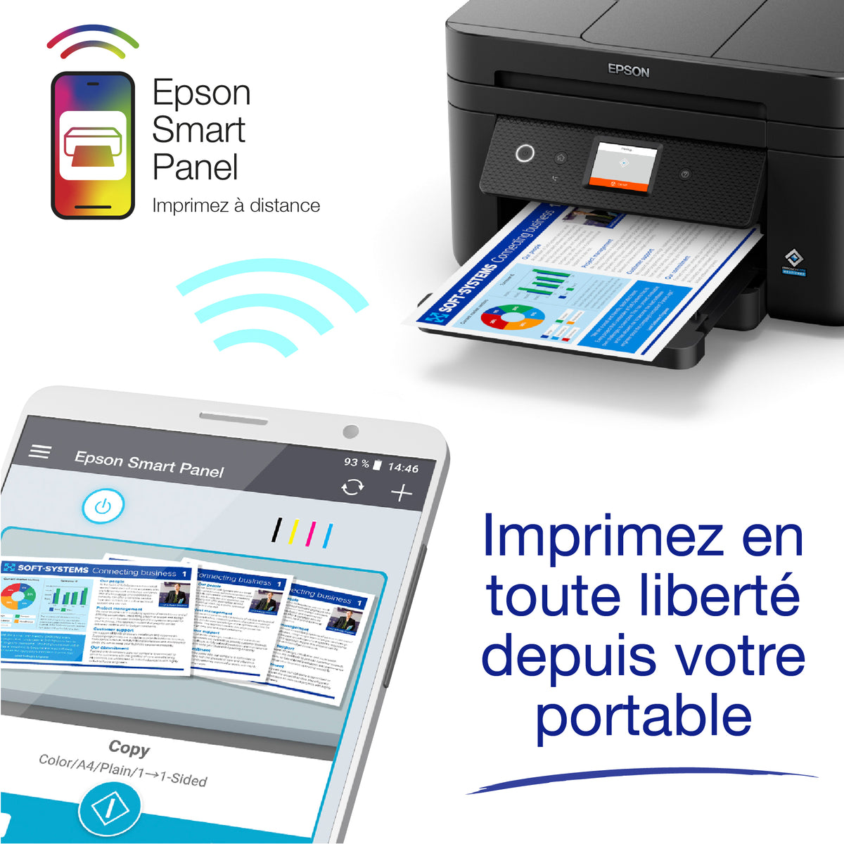 Epson WF-2960DWF imprimante multifonctions A4 couleur