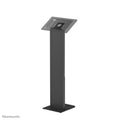 Pied tablette verrouillable acier noir - NEOMOUNTS