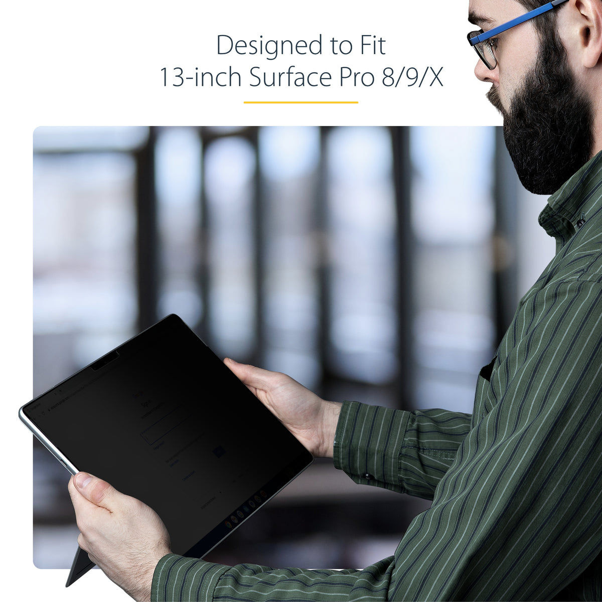 Filtre confidentialité 13" Surface Pro 8/9/X - STARTECH