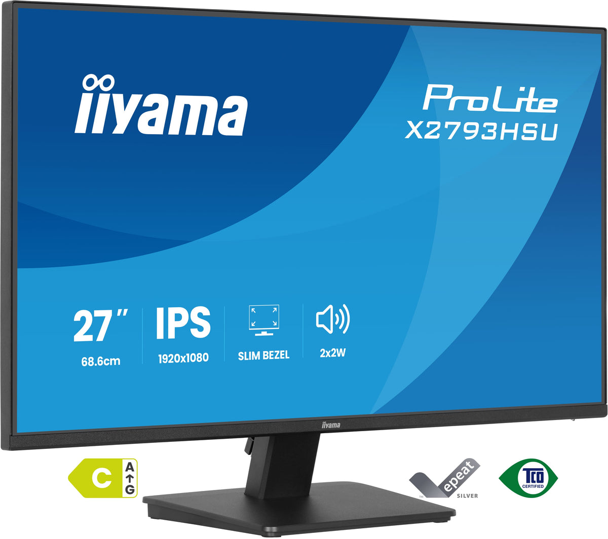 Écran LED IIYAMA 27" Full HD 120 Hz IPS