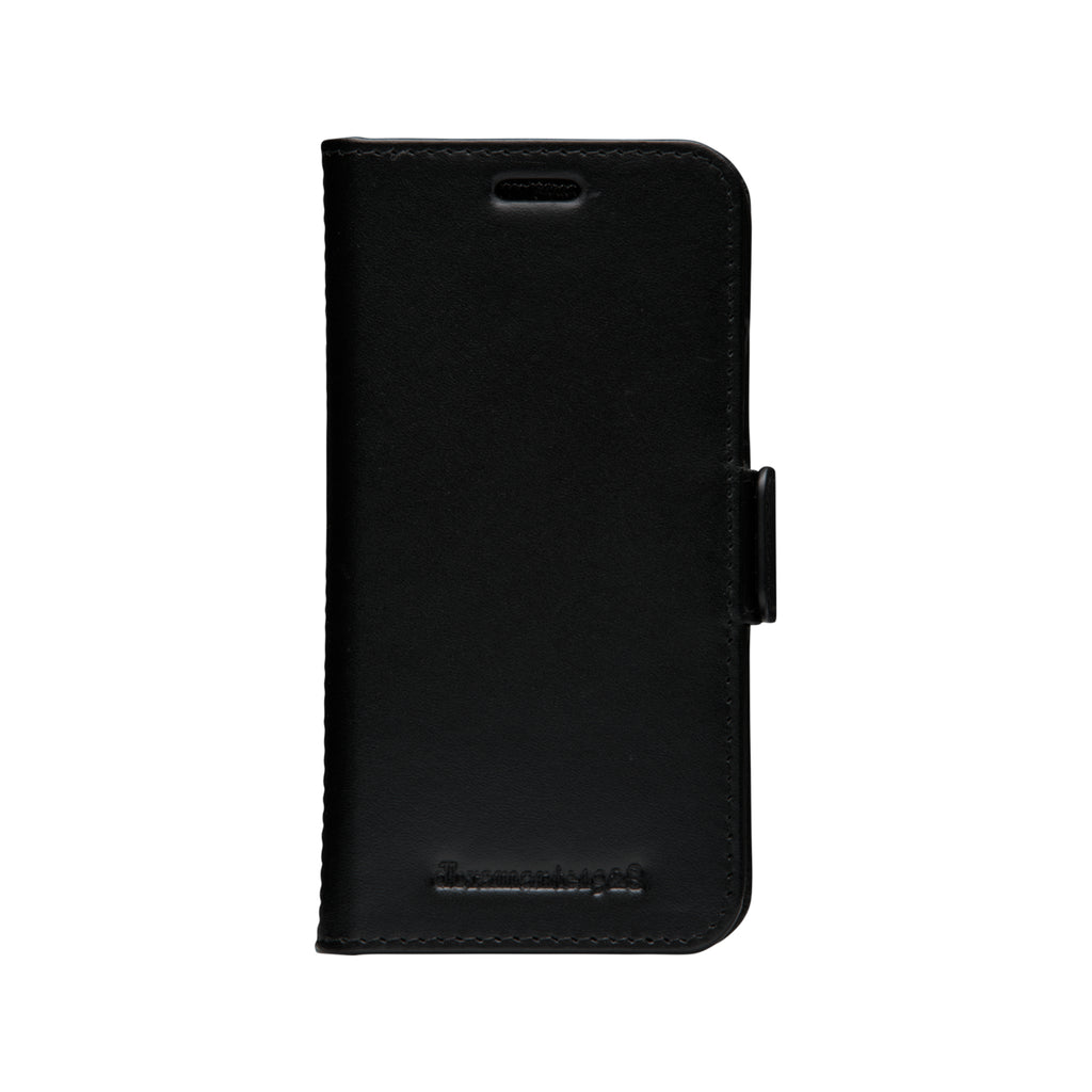 Étui iPhone 12 mini cuir noir DBRAMANTE1928