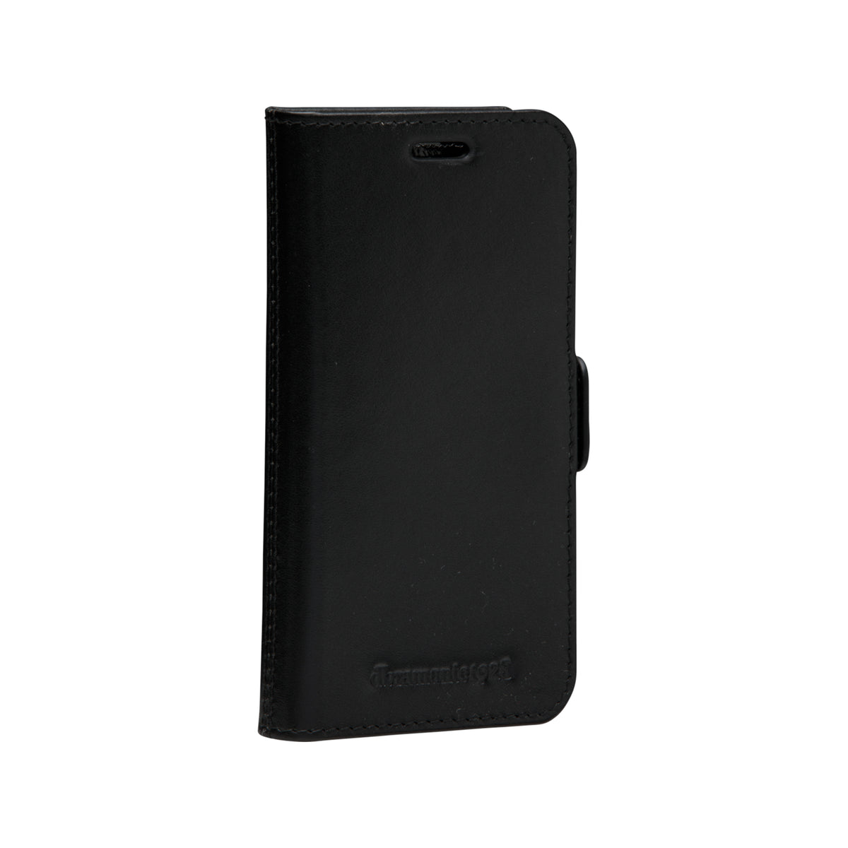 Étui iPhone 12 mini cuir noir DBRAMANTE1928