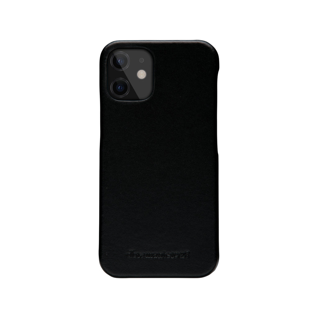 Étui iPhone 12 mini cuir noir DBRAMANTE1928
