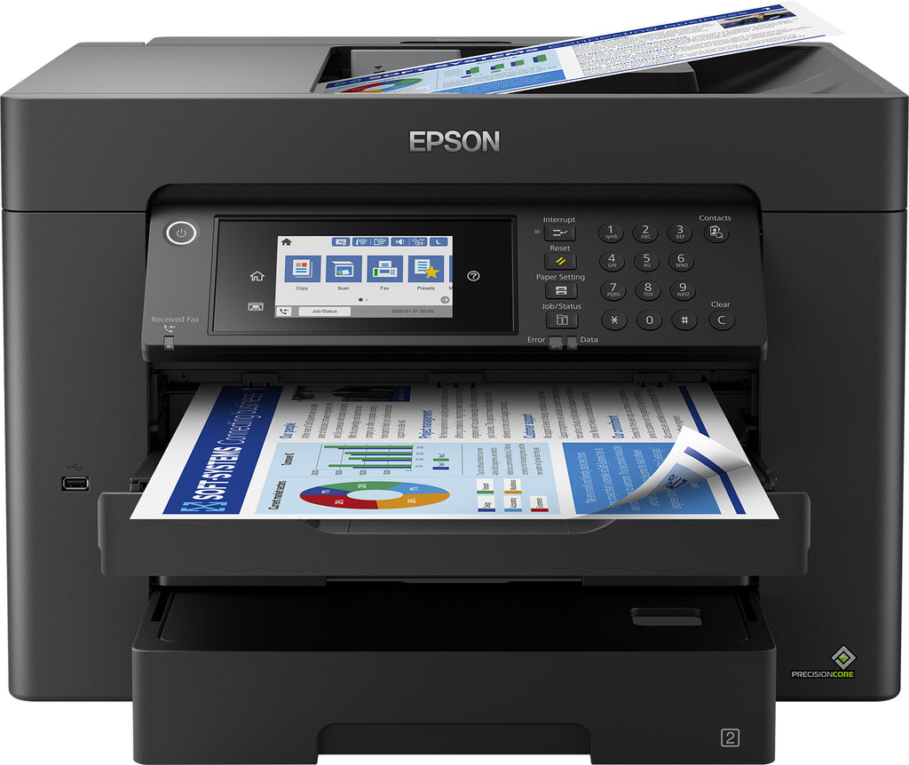 Imprimante A3 couleur Epson WF-7840DTWF - Jet d'encre pro