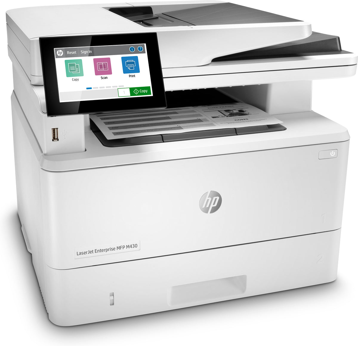 HP LaserJet Enterprise MFP M430f - Imprimante laser A4 noir & blanc