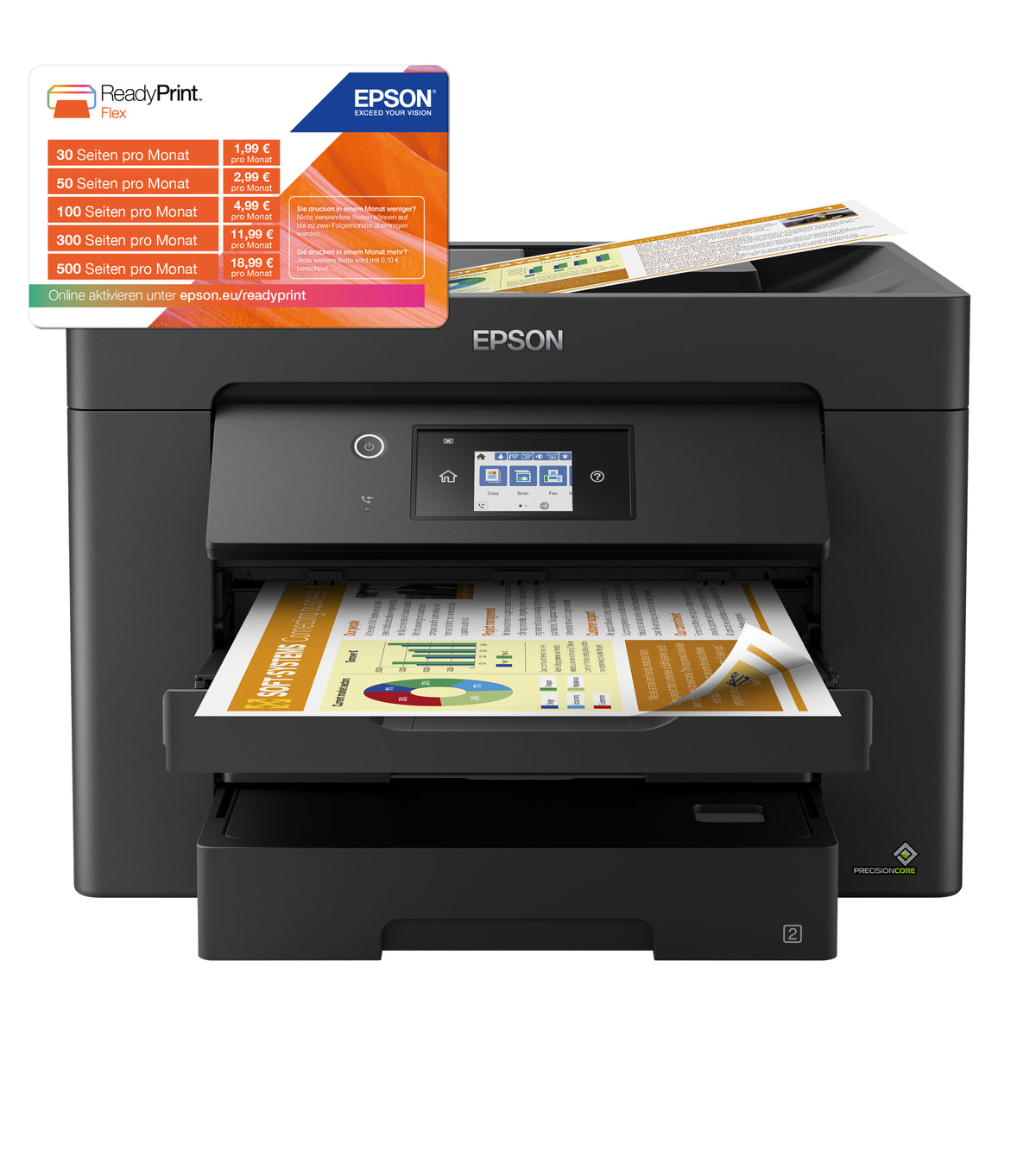 Epson WorkForce WF-7830DTWF - Imprimante A3 Multifonctions