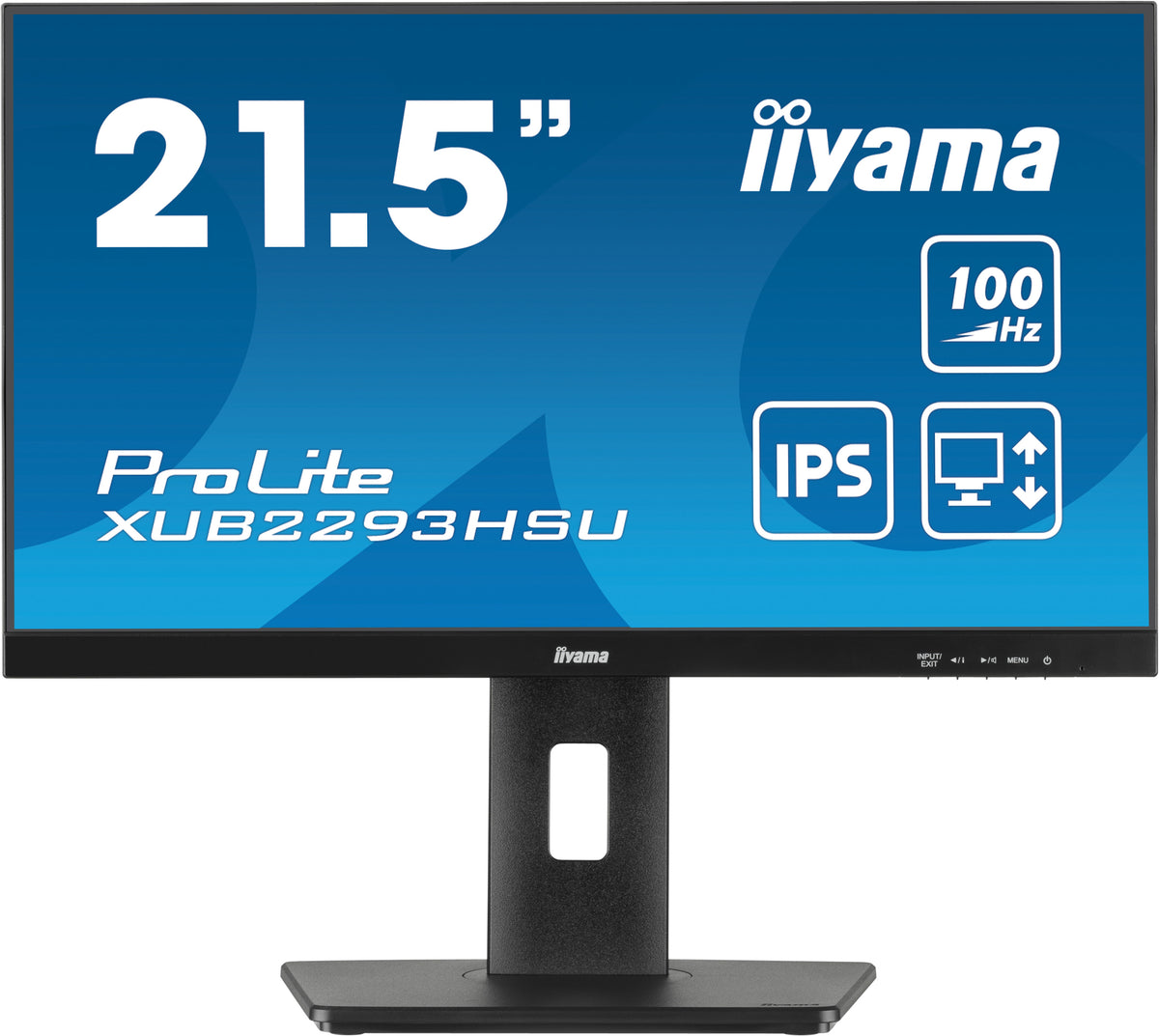 Écran LED 21.5" Full HD 100Hz IPS - iiyama ProLite XUB2293HSU-B7